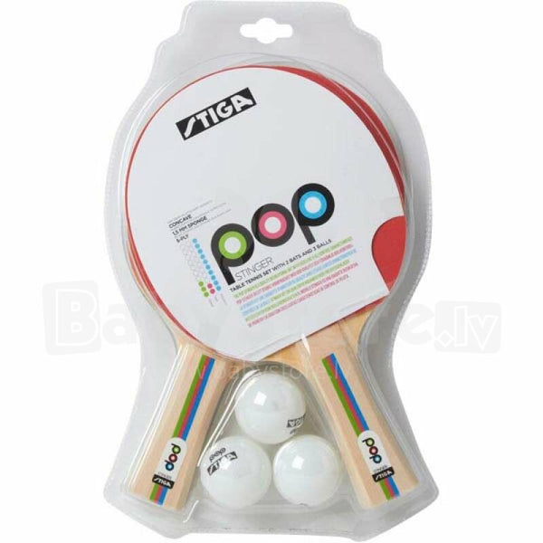 03) Tischtennis Schlägerset Stinger