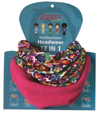 05.) Halstücher Areco Fleece Farben sortiert