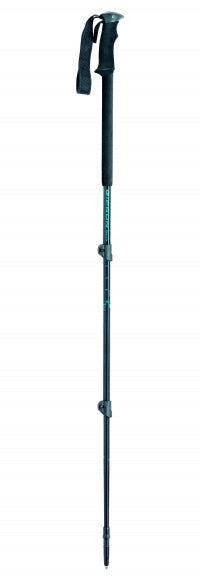 37) Tourenstock Gipron Malachite 3-teilig Klapp-Verschluss Flick-Lock, 105-140cm