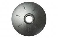 53) Teller 1020/N 6,5cm (Paar), schwarz, weiß, transparent, gelb