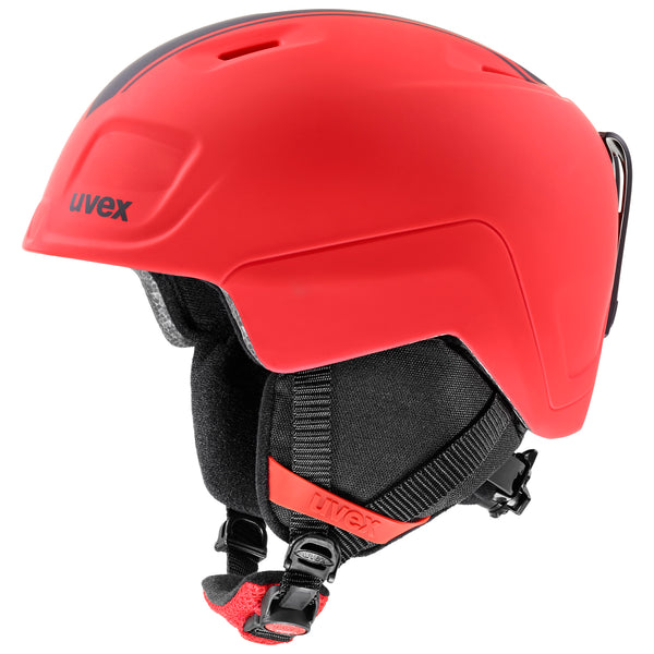 30) Helm Uvex Heyya jr. rot/grau